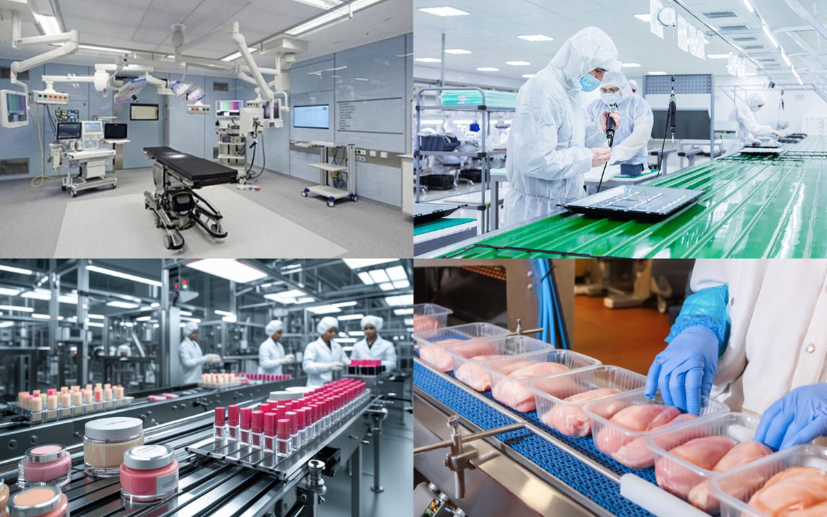 Giới thiệu về phòng sạch thực phẩm (Phần 1)