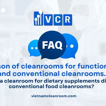FAQ: How does a cleanroom for dietary supplements differ from conventional food cleanrooms?
