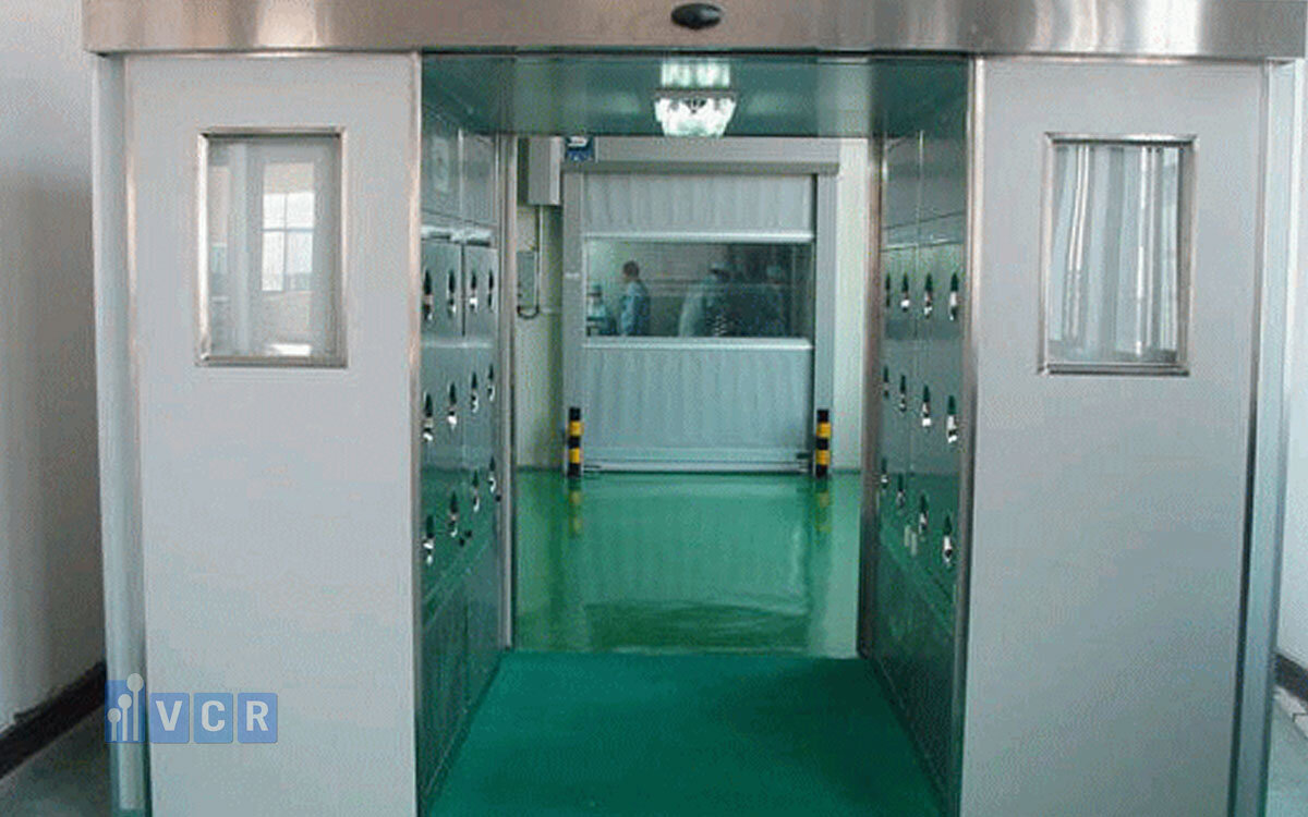 Air Shower trong nhà máy thực phẩm